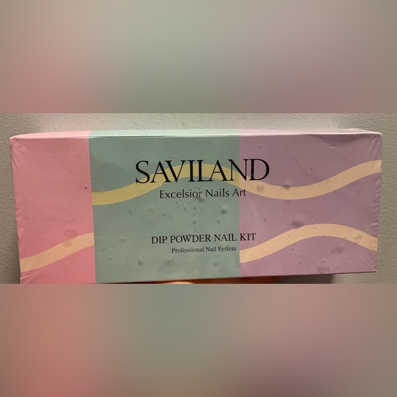 NEW IN BOX, Saviland Dip Powder Nail Kit - 10 Colors Dip Powder Starter Kit - Picture 1 of 5